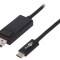Adaptor DisplayPort la USB C Negru 1.2m