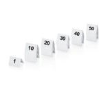 Set 50 numere masa plastic, 1-50