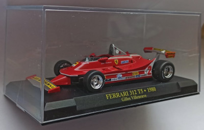 Macheta Ferrari 312 T5 Formula 1 1980 (Gilles Villeneuve) - IXO/Altaya 1/43 F1 foto