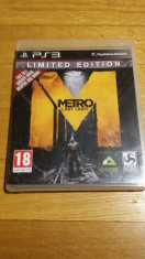 PS3 Metro Last light - joc original by WADDER foto