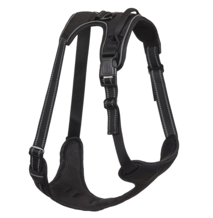 Ham pentru caini de talie mare, Zola&reg;, negru, model simplu, XL
