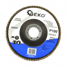 Disc pentru slefuire 125mm P100, Geko G00307