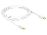 Cablu DELOCK Mini DisplayPort la DisplayPort 1.2, cod 82795, mufă ambele părți