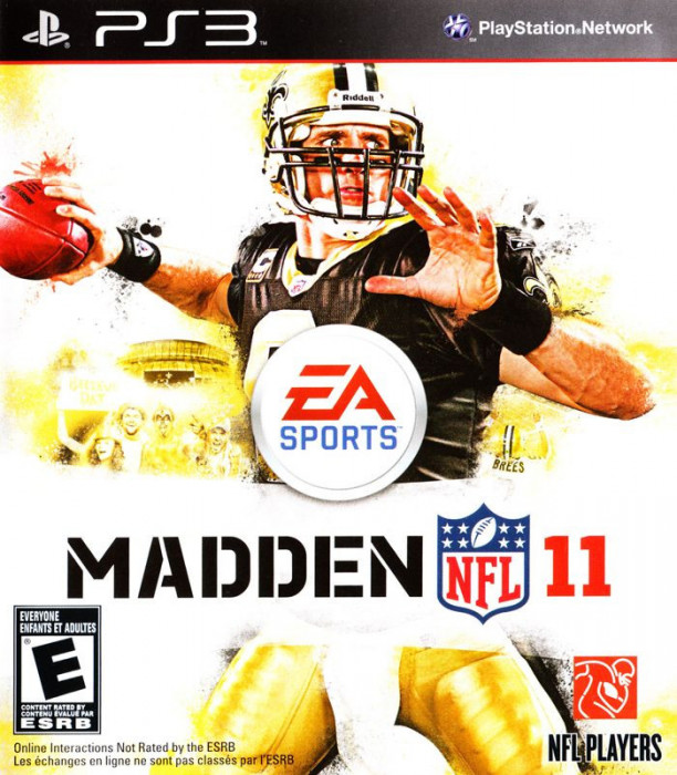Joc Original forbal american Madden NFL 11 PS3 complet. Livrare gratuita!