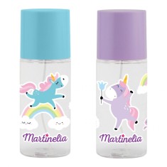 Set 2 Apa de colonie pentru copii, Blue &amp; Violet Unicorn Sweet Dreams, Martinelia 3151, 2x85 ml