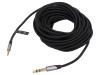 Cablu Audio Jack 3.5mm la 6.3mm 10m Negru BAUHL, Vention