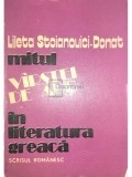 Lileta Stoianovici-Donat - Mitul varstei de aur in literatura greaca (Editia: 1981)