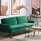 Canapea Diva 210x88x84 cm Rabatabila Stofa Verde (cod AF 2454-67)