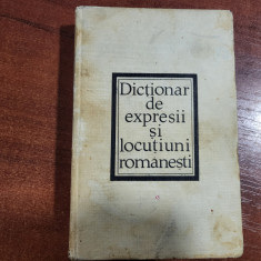 Dictionar de expresii si locutiuni romanesti de Vasile Breban, Ghe.Bulgar,etc