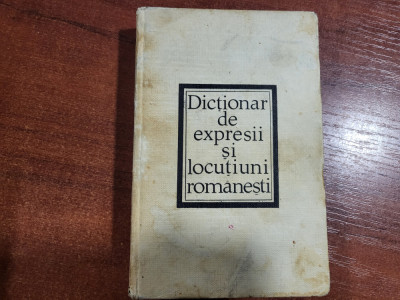 Dictionar de expresii si locutiuni romanesti de Vasile Breban, Ghe.Bulgar,etc foto