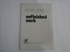 NICHITA STANESCU (AUTOGRAF SORIN DUMITRESCU) - UNFINISHED WORK