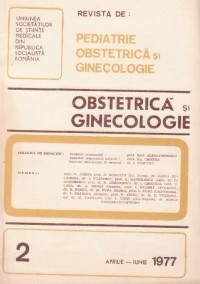 Revista de Obstetrica si Ginecologie, Aprilie-Iunie, 1977 foto