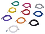 Patch Cord Goobay S/FTP Cat 6a RJ45 Cu Litat 69817 - Cablu Rețea Performant