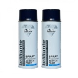 Cumpara ieftin Pachet 2 x Vopsea Spray Brilliante Albastru Cobalt RAL 5013 400 ml