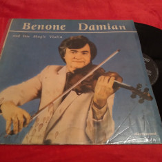 VINIL BENONE DAMIAN AND HIS MAGIC VIOLIN RAR!!!! EDE 03324 DISCUL IN STARE FB/EX