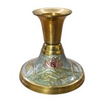 SFEȘNIC VINTAGE DIN ALAMĂ, INDIA