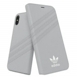 Cumpara ieftin Husa Book Adidas Suede pentru iPhone X/XS Grey