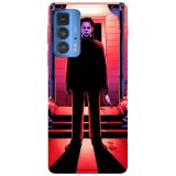 Husa compatibila cu Motorola G100 model Michael Myers, Silicon, TPU, Viceversa, Transparent, Carcasa