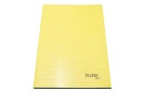 Caiet Notte School A4 capsat dictando 40 file diverse culori Galben