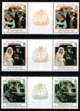 Georgia de Sud 1986, Mi #147-149**, Nunta Printului Andrew, MNH! Cota 14,70 &euro;!
