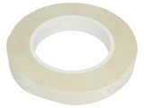 Bandă Electroizolantă Albă 19mm x 50m