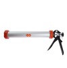Pistol cilindric pentru aplicare silicon tip salam, 600 ml, Holzer XY-503, aluminiu + otel