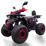 Atv 125cc Mini Rocket Hunter II 8&amp;quot; semi-automat 4T benzina rosu