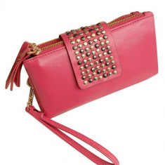 Portofel / Plic / Clutch - Dama Fashion cu tinte - ROZ fucsia foto