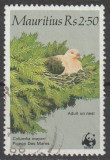 Mauritius 1985 - Pasari , fauna WWF, Stampilat
