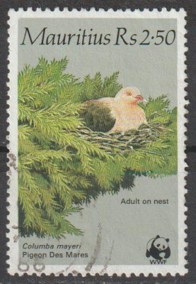 Mauritius 1985 - Pasari , fauna WWF foto