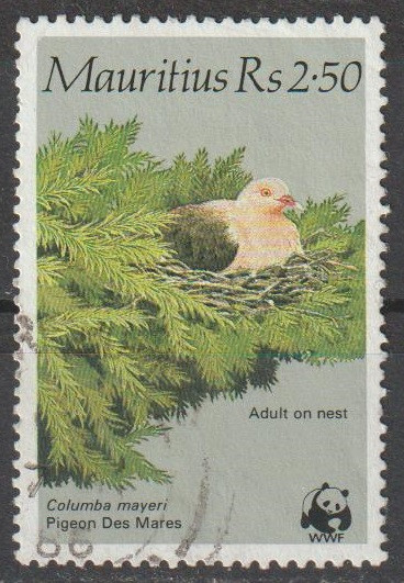 Mauritius 1985 - Pasari , fauna WWF