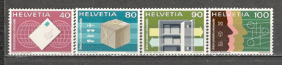 Elvetia.1975 Uniunea Postala Universala-Domenii de activitate SH.168 foto