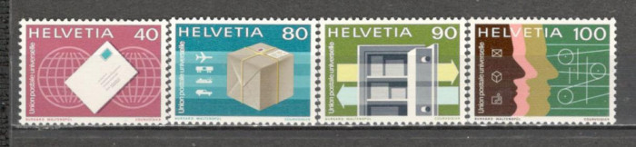 Elvetia.1975 Uniunea Postala Universala-Domenii de activitate SH.168