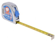 Ruletă de măsurat 3m ABS