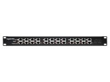 Patch Panel QOLTEC 12 Porturi RJ45 Negru RACK 54478