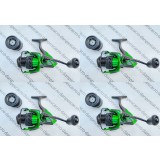 SET 4 Mulinete Feeder Robinhan IMPACT SP4000 tambur long cast 10 rulmenti
