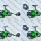 SET 4 Mulinete Feeder Robinhan IMPACT SP4000 tambur long cast 10 rulmenti