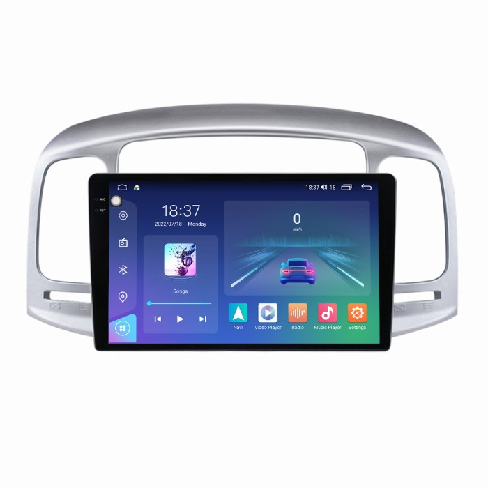 Navigatie dedicata cu Android Hyundai Accent III 2005 - 2010, 8GB RAM, Radio
