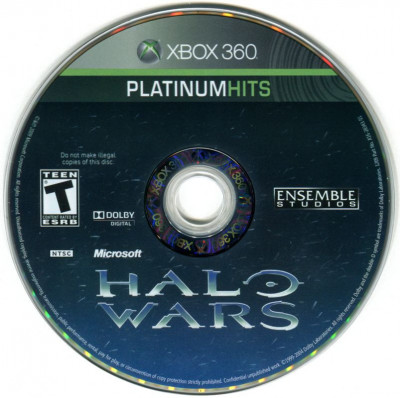 Joc original Xbox 360 Halo Wars (Platinum Hits) foto