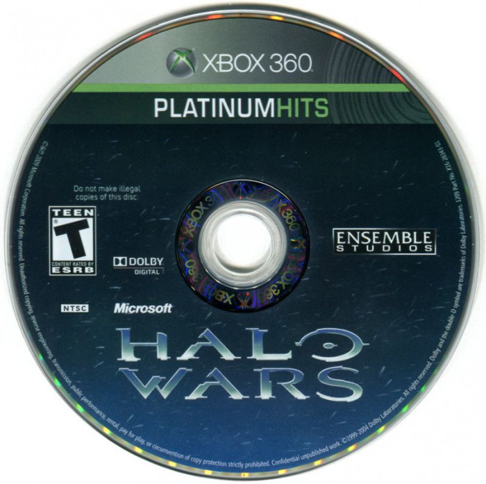 Joc original Xbox 360 Halo Wars (Platinum Hits)