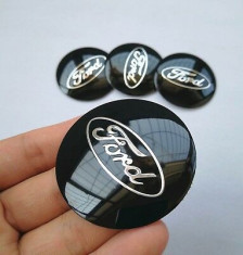 Set 4 bucati stickere capac central janta Ford foto