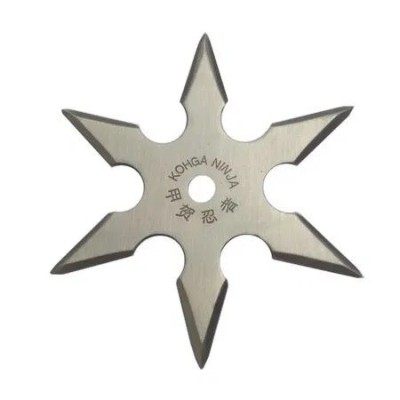 Stea Ninja cu 6 Colturi Shuriken Shaken Konga foto