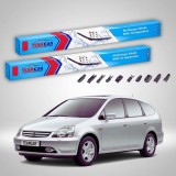 Cumpara ieftin Ștergătoare Honda Stream Gen I (RN1/RN2/RN3/RN4) MPV 2001-2006 | Set Față Flat Premium &ndash; TeamCar&reg;