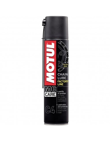 Spray lubrifiant pentru lanturi Motul Chain Lube Factory Line C4, 400ml