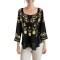 Bluza dama RS25 negru/auriu marimea S