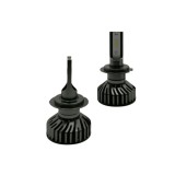 Set 2 becuri led H7 csp 26000lm 6000k alb-rece ventilator