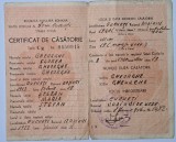 Certificat de casatorie, 1956
