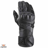 Manusi barbati pentru scuter - motocicleta Racing vara piele Ixon model Thunder Air MS culoare: negru &ndash; degete tactile L (9/10)