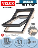 Cumpara ieftin Fereastra mansarda Velux GLL 1061, lemn de pin, 3 sticle, maner sus