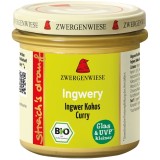 Crema tartinabila cu ghimbir cocos si curry fara gluten, eco